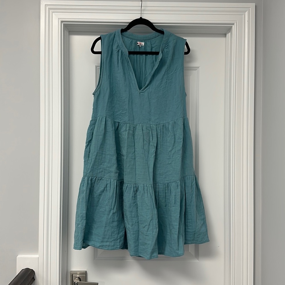 Sundry 100% Linen Shift dress